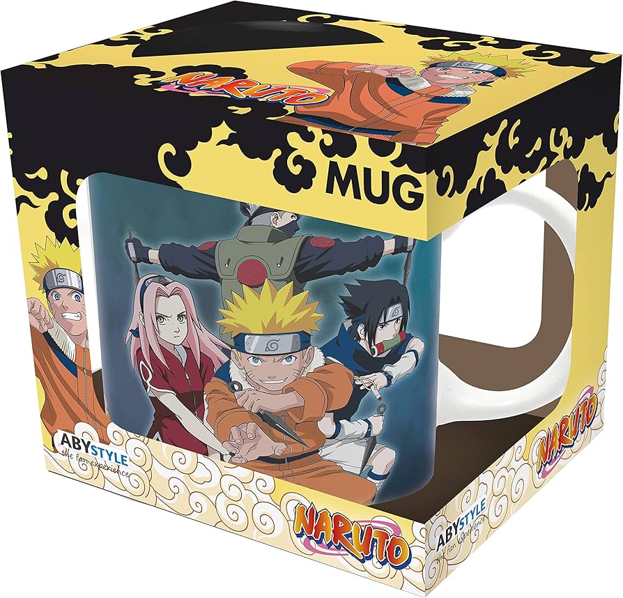 Amazon.com | ABYstyle Naruto Duel Mug 320 ml: Coffee Cups & Mugs